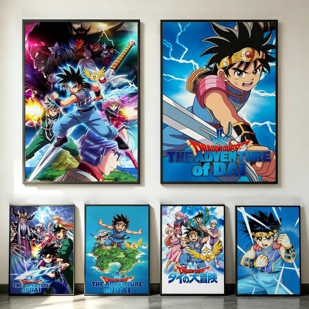 Office Quest - Plakat z gry Dragon Quest, plakat