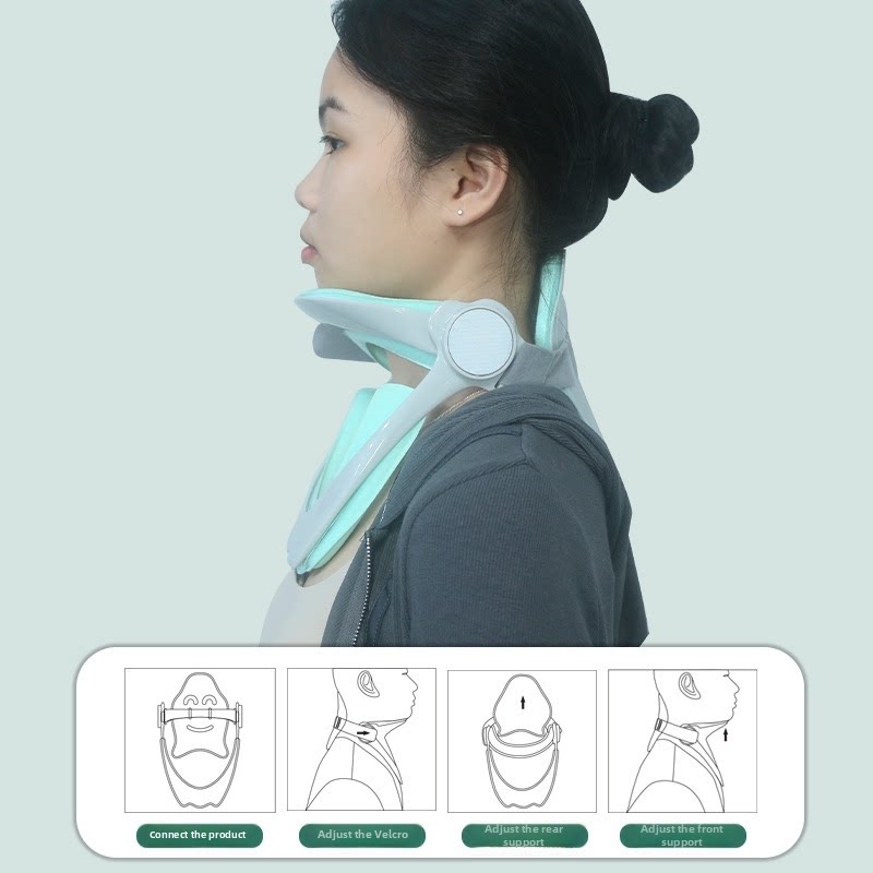 Office Technologies - Ergonomiczne urządzenie do trakcji szyi, korektor