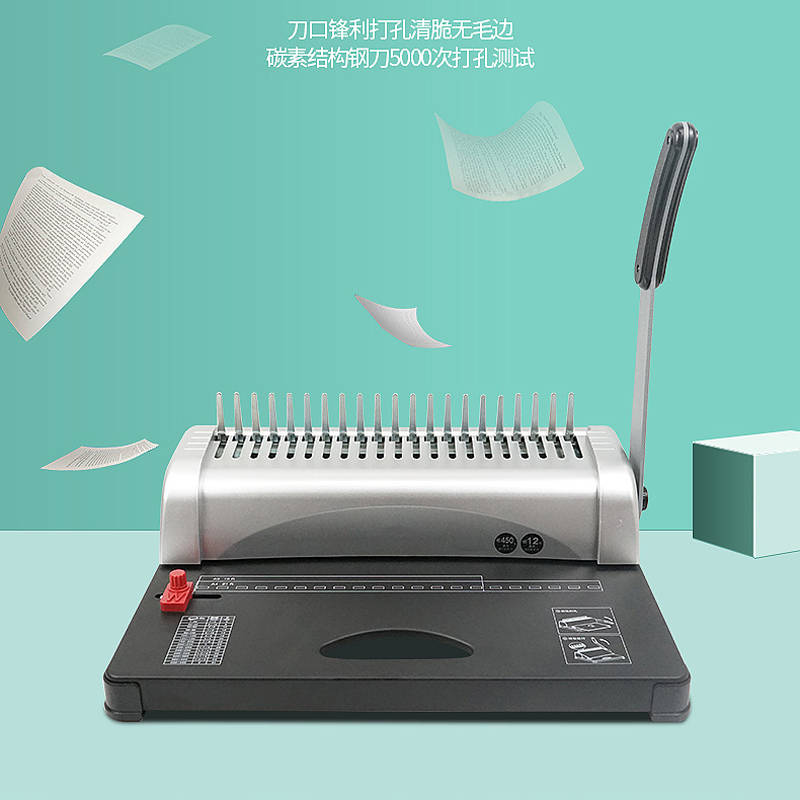 Binding Machine Comb - Nowa maszyna do oprawiania, maszyna do