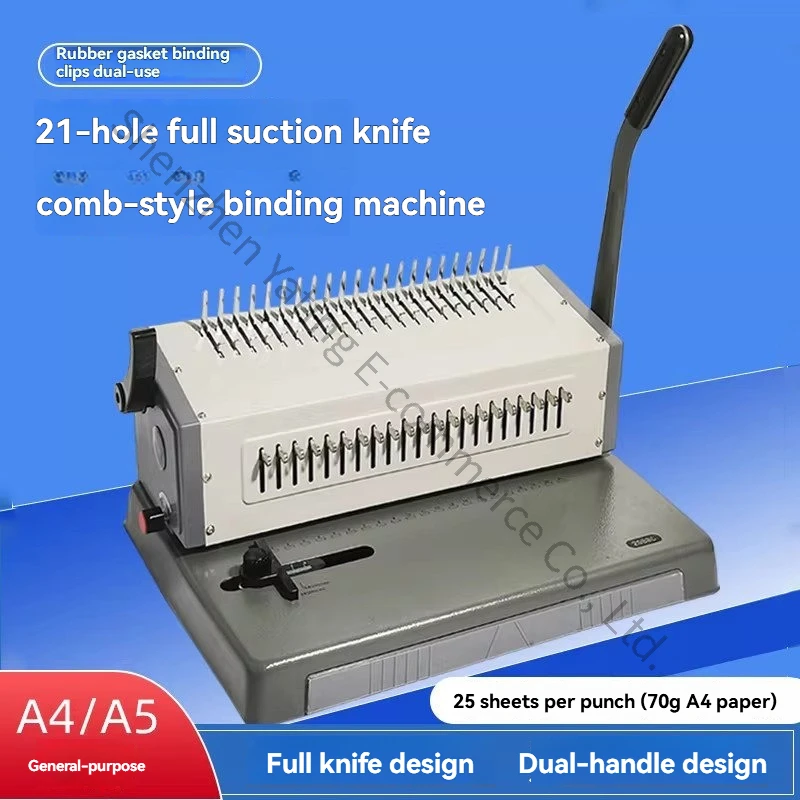 Maszyna do wiązania z grzebien – Binding Machine Comb recenzja i cena