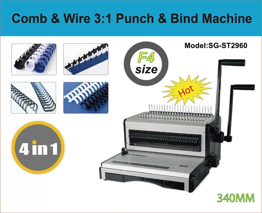 SG-ST2960 Maszyna do bindowani – Binding Machine Comb recenzja i cena